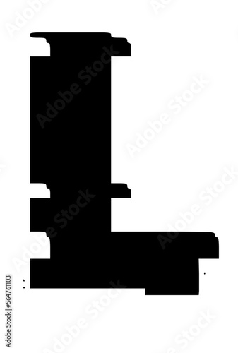 Glitched Fat Faced Uppercase System Error Mono Font