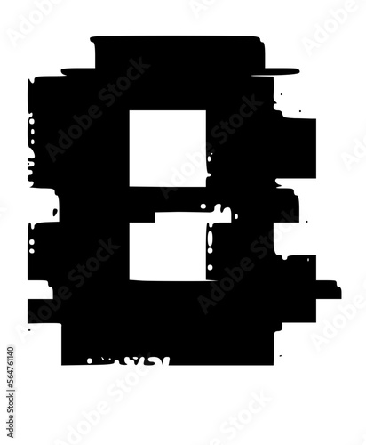 Glitched Fat Faced Uppercase System Error Mono Font