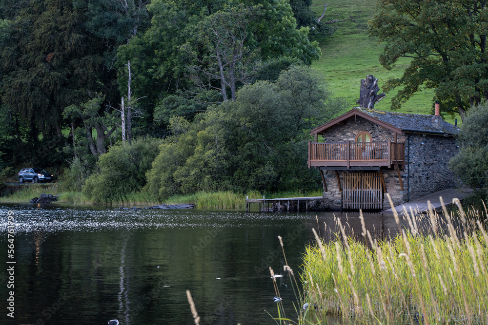 Lake district boathouse Lake district boathouse
