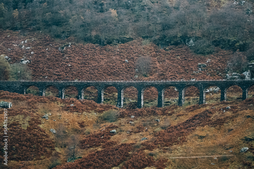 Alte Brücke in Schottland