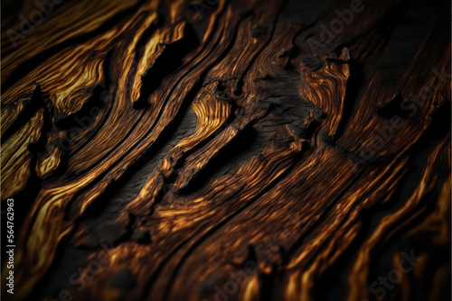 A Weathered and Distressed Wood Background created with Generative AI Technology