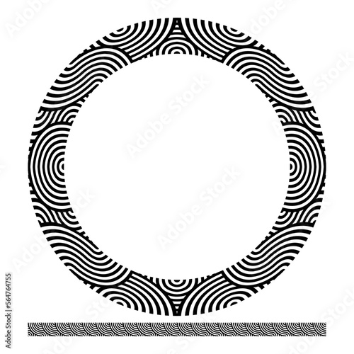 Classical Greek Ornamental Frame.Elegant Greek Meander Border on White.Neoclassical Greek Border on White Background.Greek Key Patterned Frame on a Clean White Background.Antique Greek Key Border.