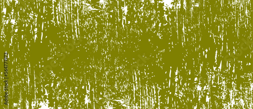 Olive green brush background. Ink splash on backdrop. Brush stroke background for wallpaper, paint splatter template, dirt banner, watercolor design, dirty texture. Trendy brush background, vector