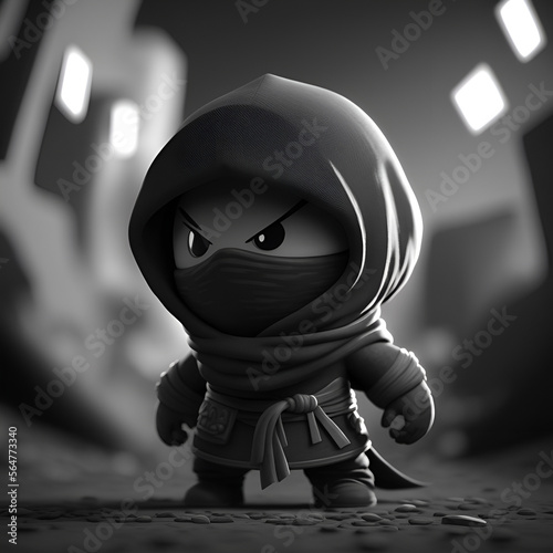 ninja in the darkness