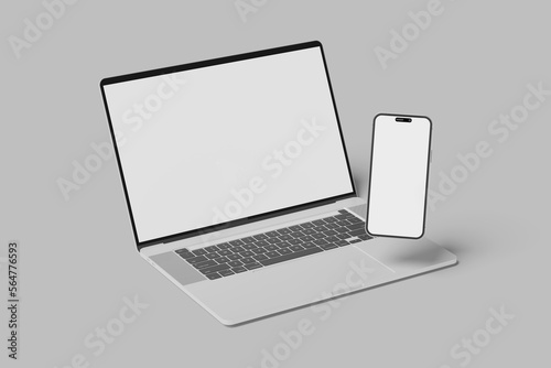 Macbook & iPhone Mockup
