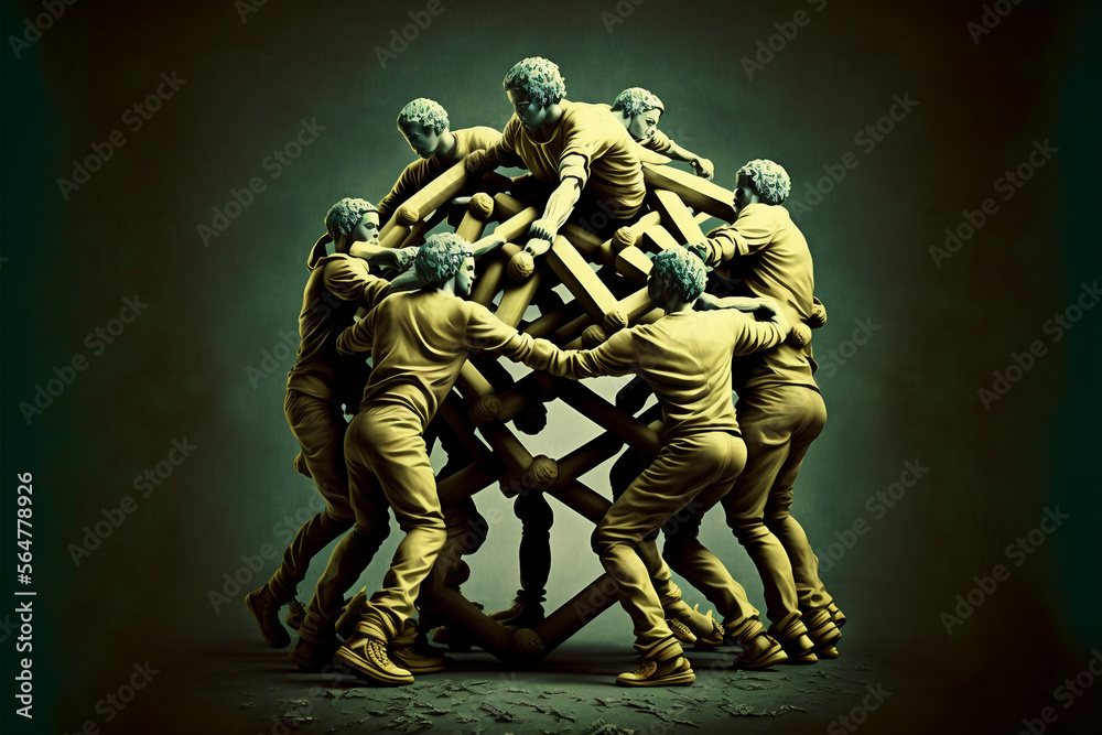 Fototapeta premium Teamwork