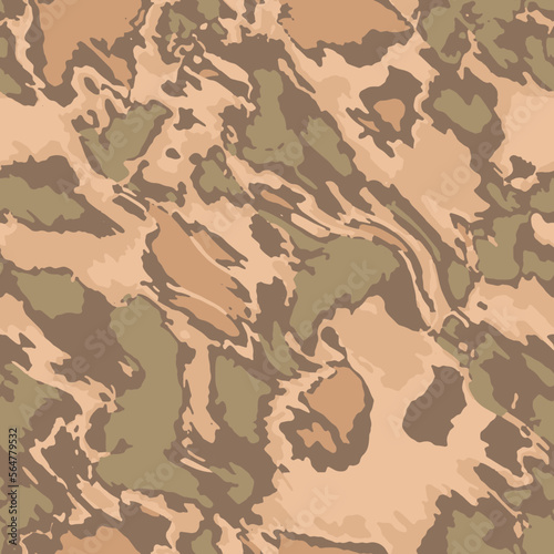 Full seamless camouflage texture skin pattern vector for military textile. Usable for Jacket Pants Shirt and Shorts. Dirty army camo masking design for hunting fabric print and wallpaper. 