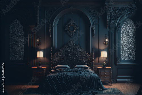 gothic bedroom