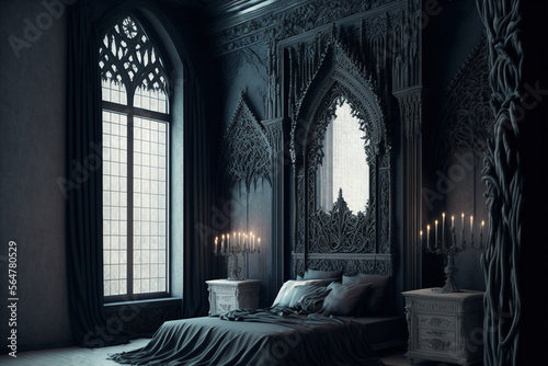 gothic bedroom