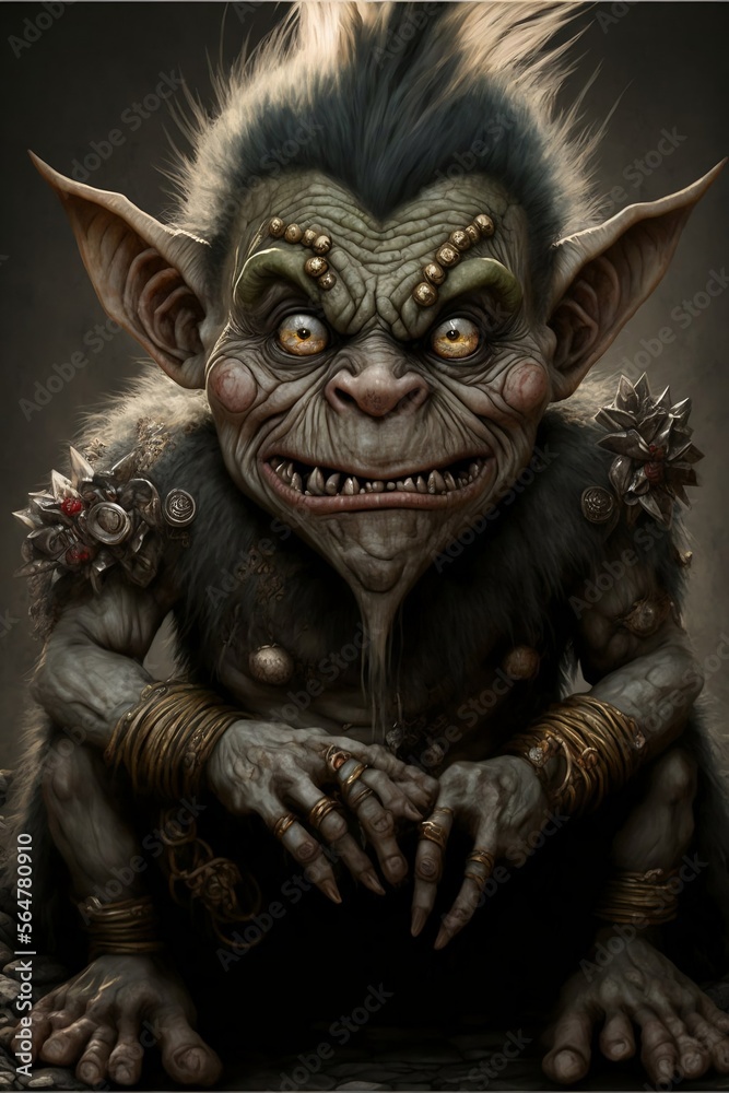 portrait of a troll
