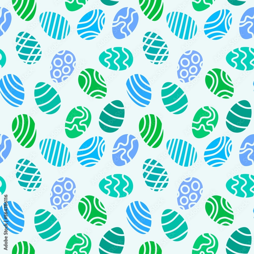 Easter eggs seamless spring pattern for kids clothes print and notebooks and wrapping paper and fabrics Easter eggs seamless spring pattern for kids clothes print and notebooks and wrapping paper and fabrics