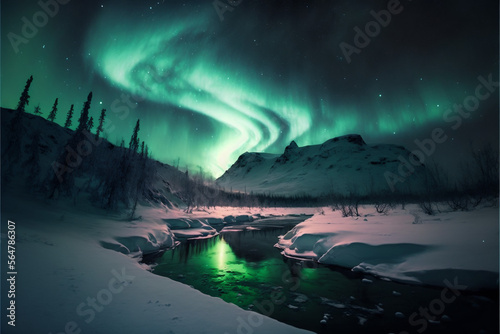 Northern Lights in the Arctic © GRIMxGallery