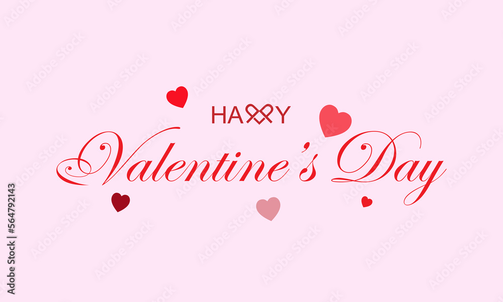 happy valentine day slogan, typography graphic design, vektor illustration, for t-shirt, background, web background, poster and more.