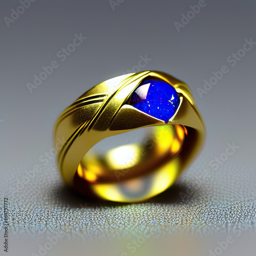 AI Artwork - Fancy jewelry simulation of a ring