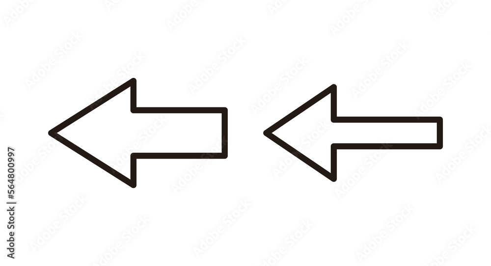 Arrow icon vector illustration. Arrow sign and symbol for web design. Arrow icon vector illustration. Arrow sign and symbol for web design.