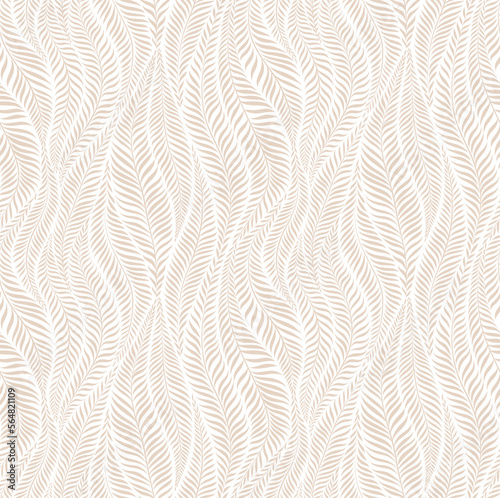 Luxury seamless pattern with palm leaves. Modern stylish floral background.