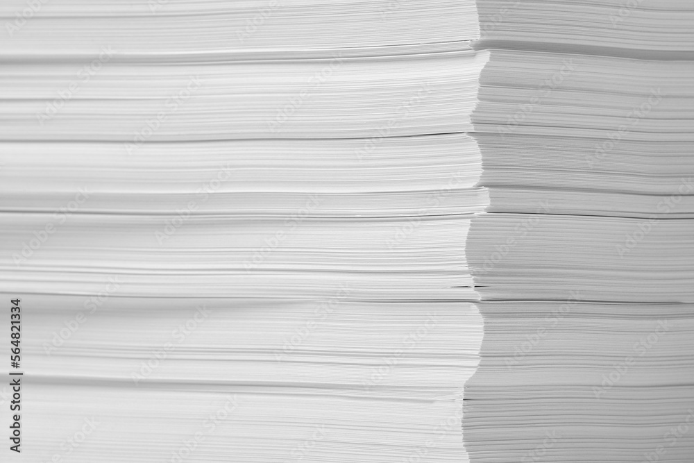 Stack of paper sheets as background, closeup Stack of paper sheets as background, closeup