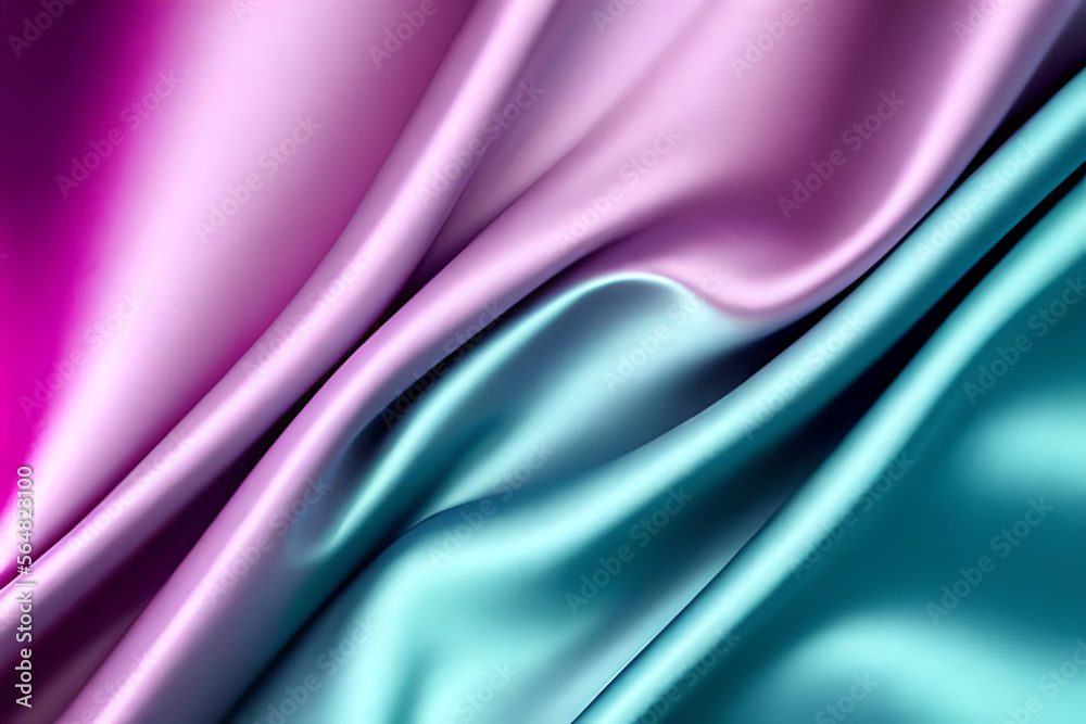 Fototapeta premium silk wave fabric sheet texture