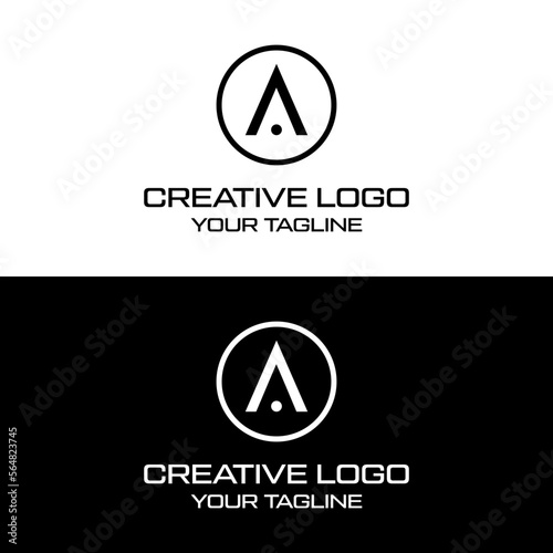 Creative letter bz logo design vektor	