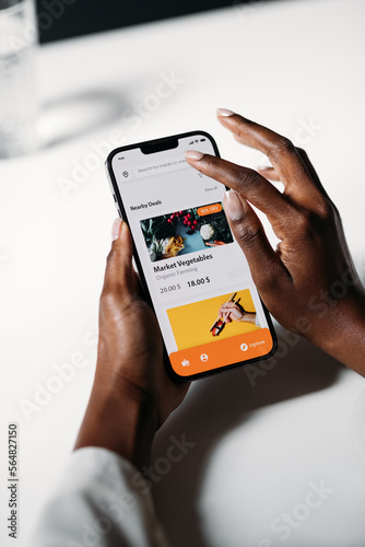 Woman Shopping Online  photo