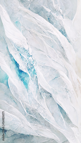 Wallpaper Mural ice white background abstract high quality illustration Generative AI Content by Midjourney Torontodigital.ca
