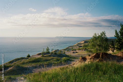 Calm coastal scene on a Summer Afternoon 