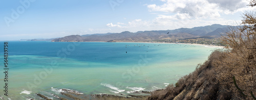 Playita negra beach in Machalilla National Park, Ecuador