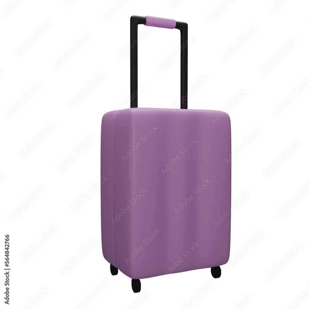 3d Rendering Suitcase storage for all going needs Transparent 3d Rendering Suitcase storage for all going needs Transparent