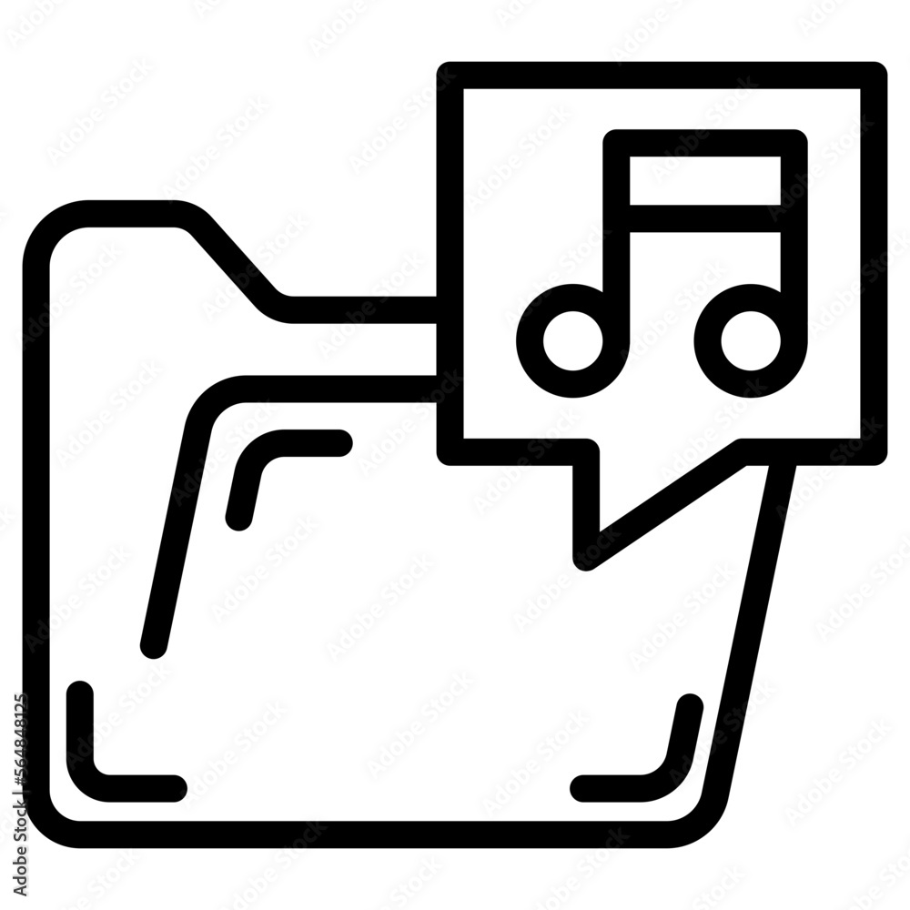 folder music icon folder music icon