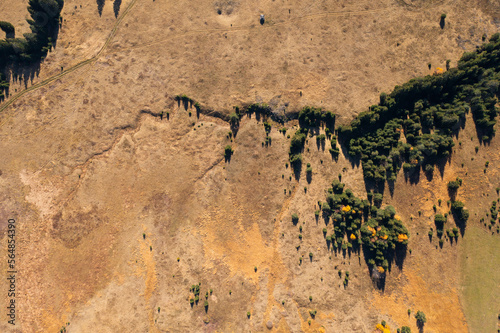 Wallpaper Mural 2d from above texture mountain landscape Torontodigital.ca
