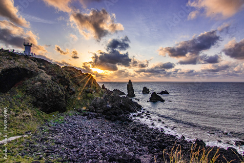 Sunrise at Jeju island