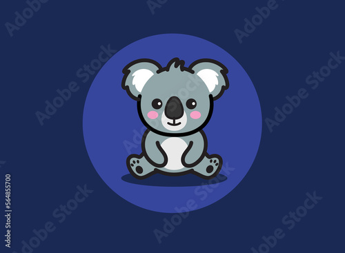 Cute koala illustration