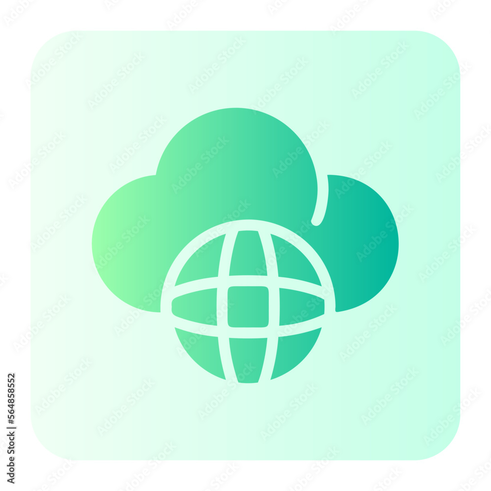 internet gradient icon internet gradient icon