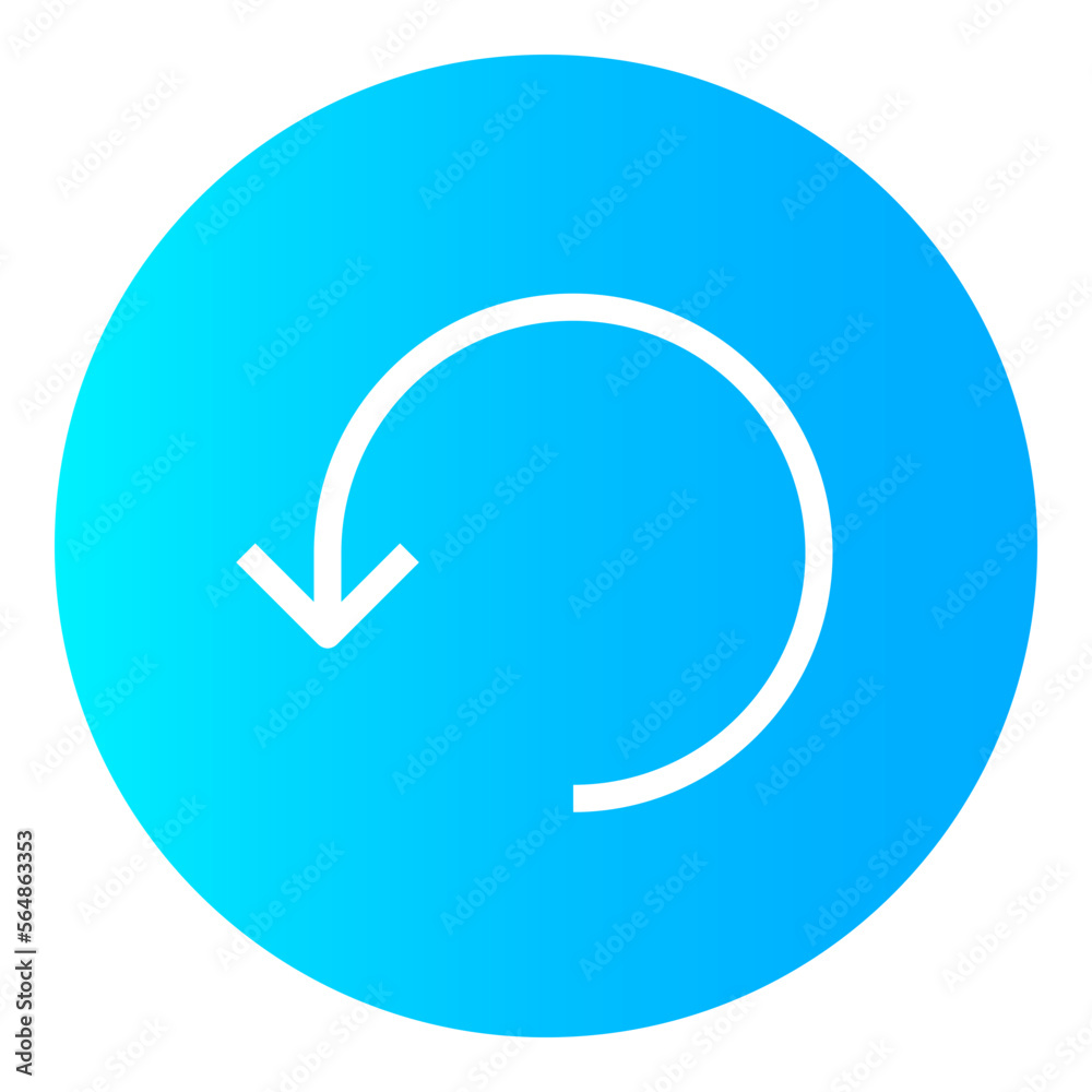 Refresh Circular gradient icon Refresh Circular gradient icon