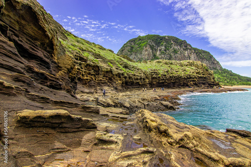 rock and sea