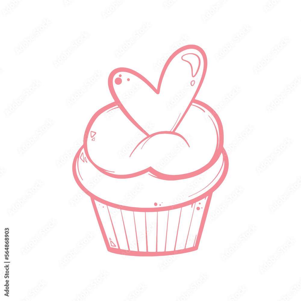 doodle valentine's day element doodle valentine's day element