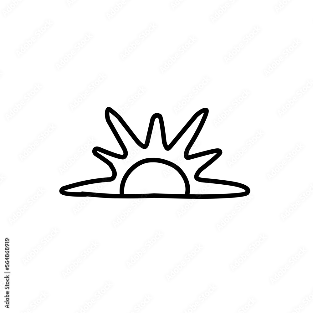 Sunset Symbol vectors Sunset Symbol vectors
