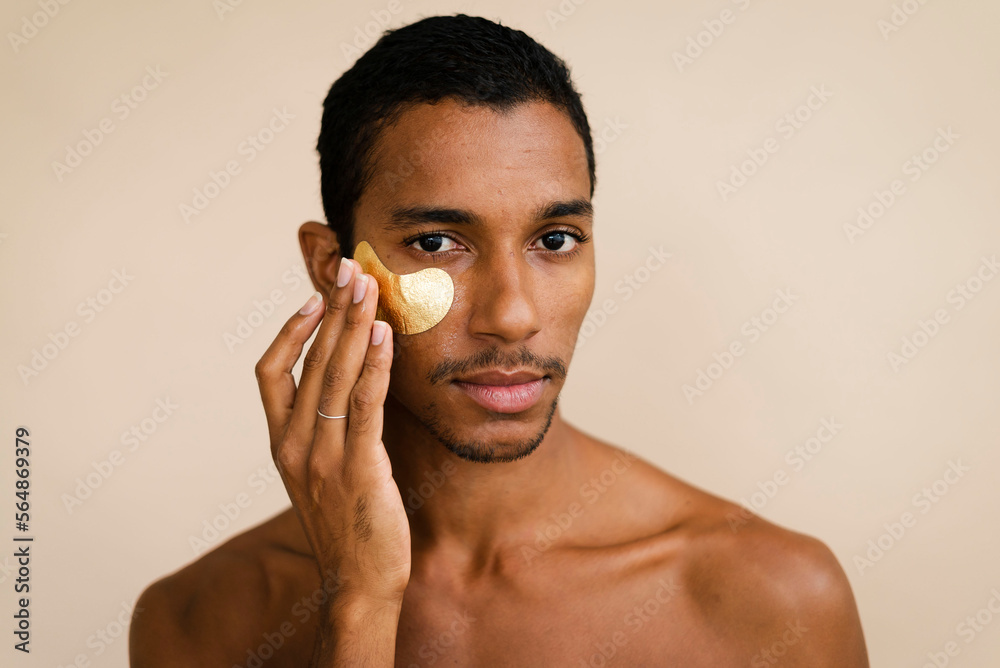 Under Eye Patch, Male Skincare And SelfCare Stock Photo Adobe Stock