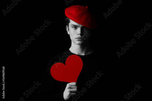 copy space for love
