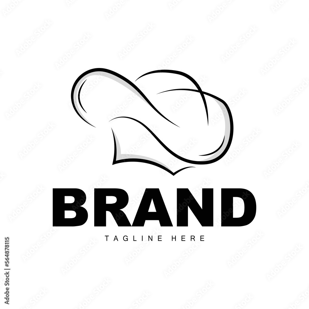 Chef Hat Logo, Cooking Vector Hand Made Chef Hat Collection, Product Branding Design Chef Hat Logo, Cooking Vector Hand Made Chef Hat Collection, Product Branding Design