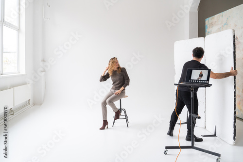 Photo Session Process In Studio