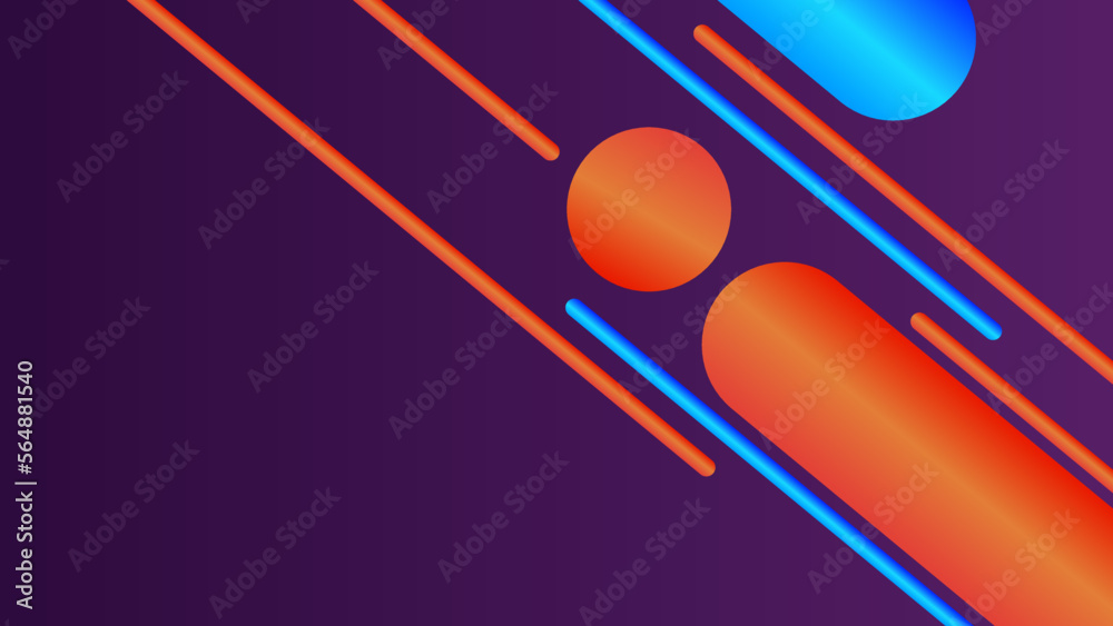 Abstract neon background. Purple Vector Illustration