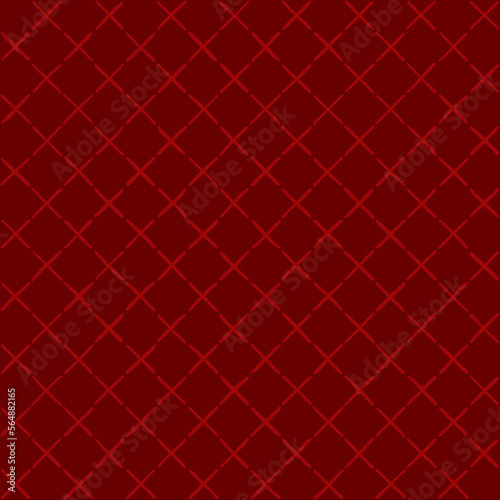 simple hand drawn crosses. maroon repetitive background. vector seamless pattern. retro stylish texture. geometric fabric swatch. wrapping paper. continuous design template for linen, home decor