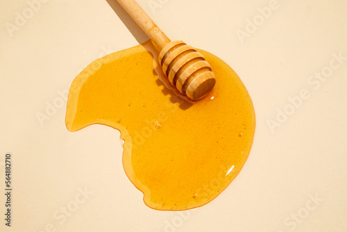 Honey puddle photo