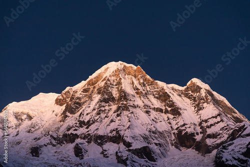 Annapurna at dawn. photo