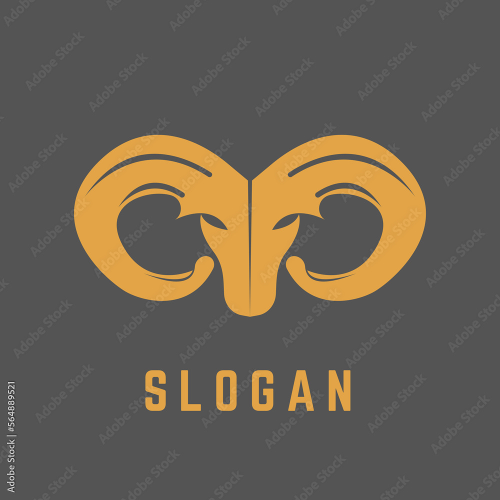 illustration of an background slogan logo goat vecktor templet illustration of an background slogan logo goat vecktor templet