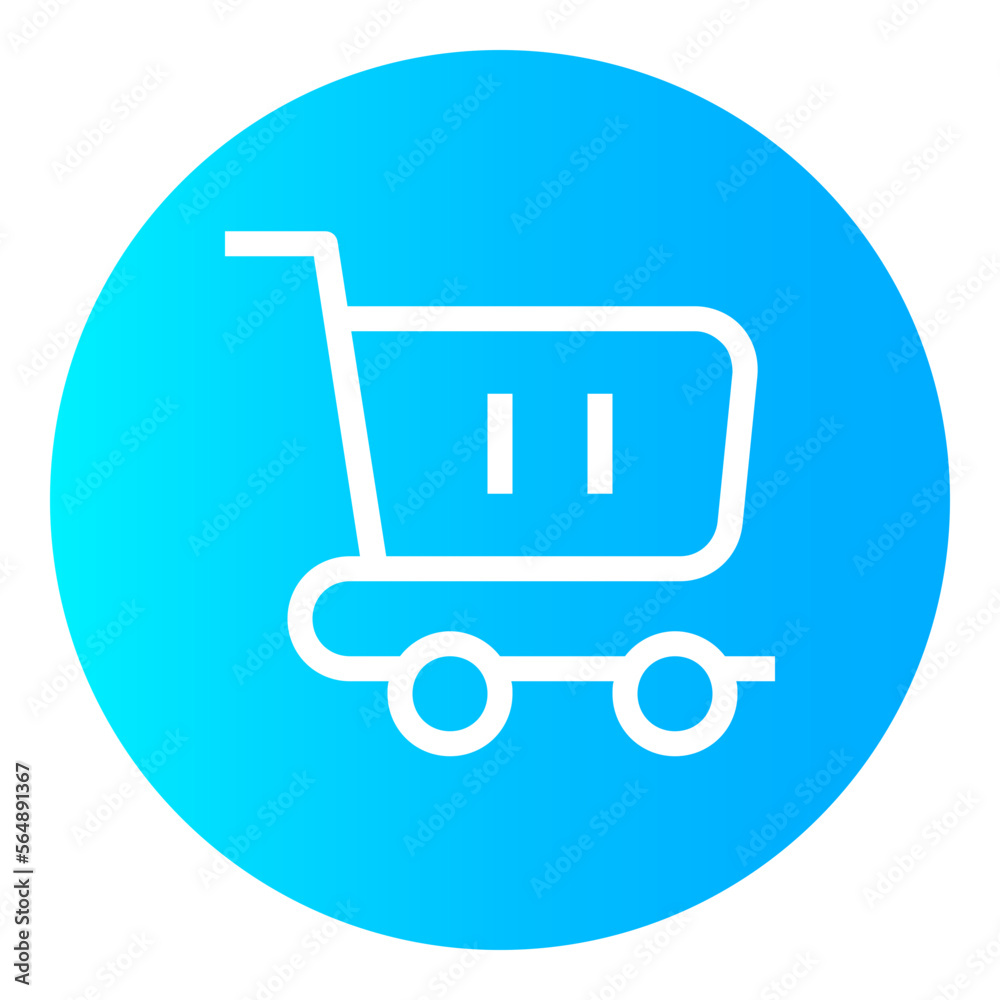 Cart Circular gradient icon Cart Circular gradient icon