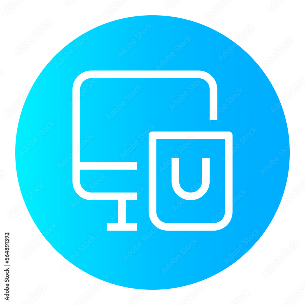 E Commerce Circular gradient icon E Commerce Circular gradient icon
