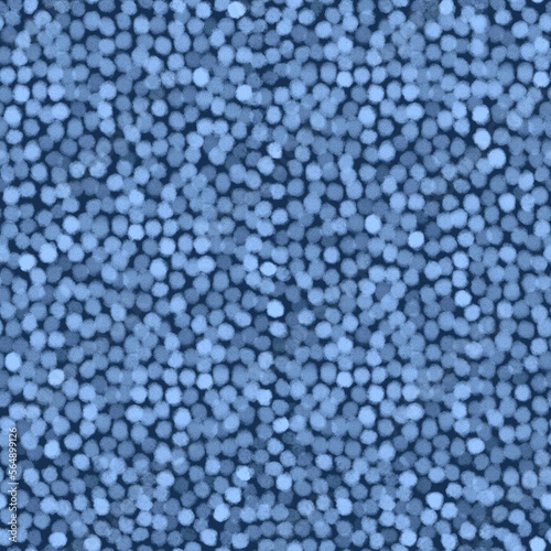 Seamless pattern with dotted circles. Stylish background with randomly disposed spots. Stained background.