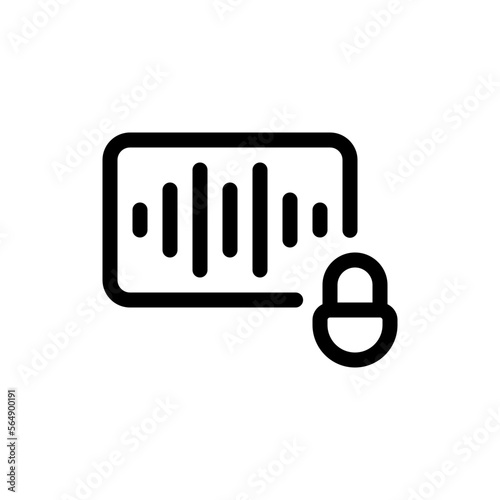 block line icon
